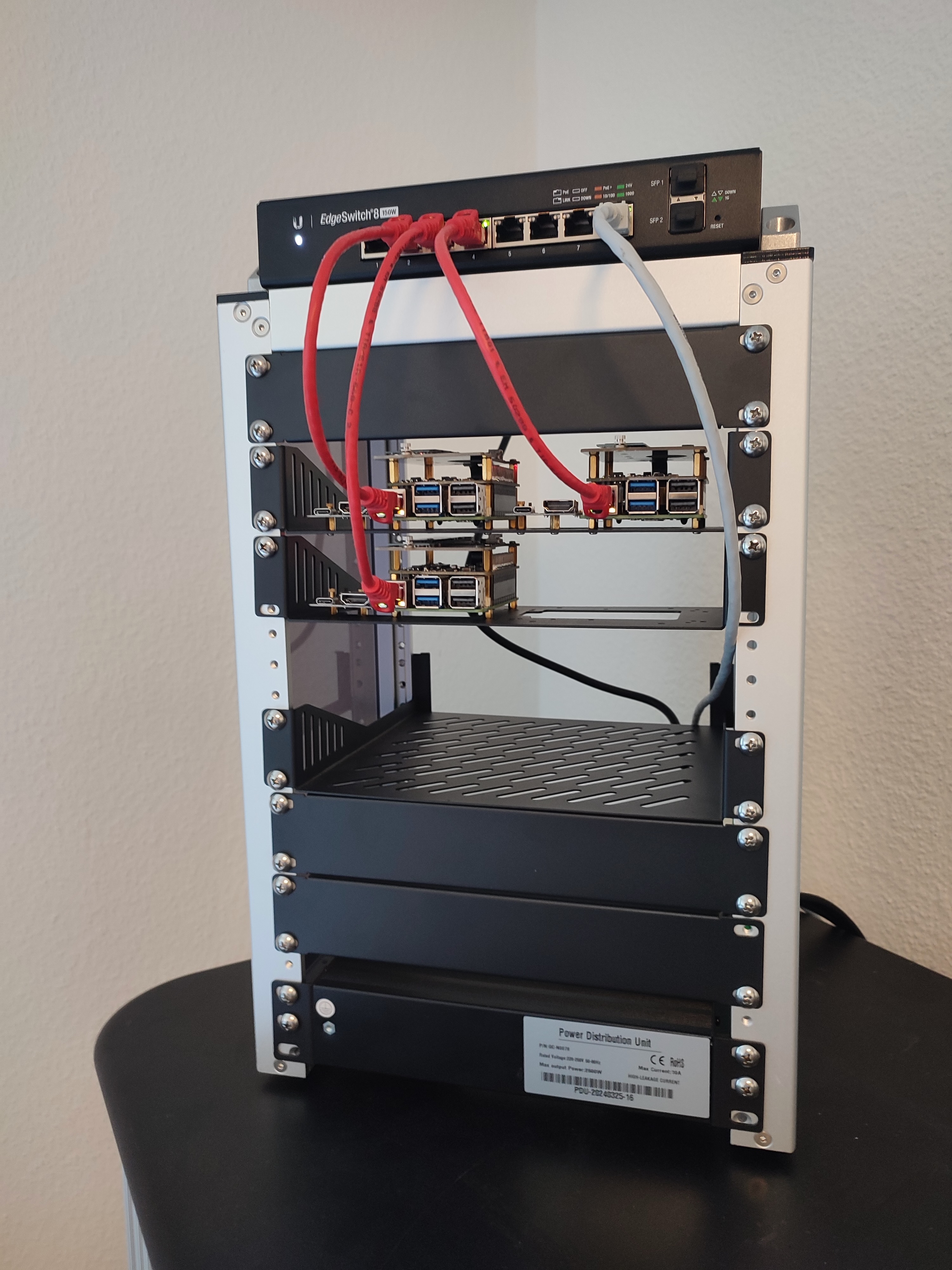 Ceph Cluster in 10'' rack